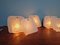 Frosted Glass Wall Lights from Kalmar, 1960s, Set of 2 21