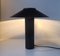 Black Danish Minimalist Table Lamp by Hans Schwazer for Royal Copenhagen, 1970s 2