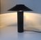 Black Danish Minimalist Table Lamp by Hans Schwazer for Royal Copenhagen, 1970s 5