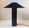 Black Danish Minimalist Table Lamp by Hans Schwazer for Royal Copenhagen, 1970s 1