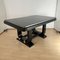 Art Deco Expandable Table in Black Lacquer and Chrome, France, 1935, Image 3