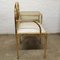 Vintage Hollywood Regency Telefonsitz aus Messing & Bambusimitat, 1970er 12