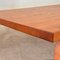 Large Walnut Coffee Table attributed to Centro Studio Flexform, 1988 10