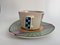 Flash One Coffee Cup with Saucer by Dorothy Hafner for Rosenthal, Germany, 1980s, Set of 2 5