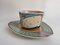Flash One Coffee Cup with Saucer by Dorothy Hafner for Rosenthal, Germany, 1980s, Set of 2 7