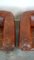 Set of Antique Leather Club Armchairs 8