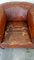 Set of Antique Leather Club Armchairs 5