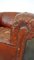 Set of Antique Leather Club Armchairs 12