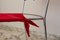Vintage Red Delfina Chairs by Enzo Mari for Driade, 1980, Set of 4 10