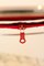 Vintage Red Delfina Chairs by Enzo Mari for Driade, 1980, Set of 4 7