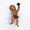 Spanish Polychrome Wall Cherubs, Set of 2 13