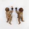 Spanish Polychrome Wall Cherubs, Set of 2 7