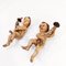 Spanish Polychrome Wall Cherubs, Set of 2 5