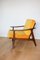Mid-Century Jugoslawischer Sessel in Goldgelb 14