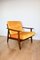 Mid-Century Jugoslawischer Sessel in Goldgelb 10