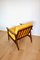 Mid-Century Jugoslawischer Sessel in Goldgelb 12