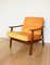 Mid-Century Jugoslawischer Sessel in Goldgelb 15