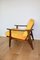 Mid-Century Jugoslawischer Sessel in Goldgelb 6