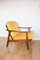 Mid-Century Jugoslawischer Sessel in Goldgelb 5