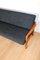 Vintage Danish Black Boucle Foldable Sofa, 1970s 5