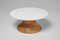 Brutalist Coffee Table in Oak and Marble by Axel Einar Hjorth, 1960, Image 9