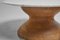 Brutalist Coffee Table in Oak and Marble by Axel Einar Hjorth, 1960, Image 3