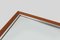 Mid-Century Teak Mirror with Shelvfattributed to De Coene, Belgium, 1960s 7