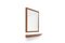 Mid-Century Teak Mirror with Shelvfattributed to De Coene, Belgium, 1960s 3