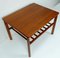 Mid-Century Scandinavian Teak Side Table with Magazine Rack, Image 7