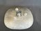 Table Bowl in Ceramic with Glass and Steel Inlay by Jean Fradin, 1970 6