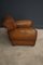 French Cognac Leather Club Chair, 1940s 3