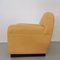 Vanity Model Chair in Yellow Leather from Poltrona Frau, 1980 7