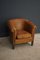 Französischer Cognacfarbener Vintage Leder Sessel 2