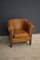 Vintage French Cognac Leather Club Chair 5