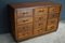 French Oak Apothecary Cabinet, 1930s 7