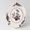 Mangan Fayence Teller von St. Amand, 1700er 5