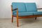 Mid-Century Teak Sofa 2-Seater by Ole Wanscher for Cado, 1960s 8