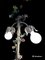 Italian Floral Tole Paint Floor Light, Italy, 1950s, Image 6