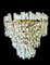 Glass Cut with Brass Wall Lighting from Kinkeldey, Austria, 1970s, Set of 2 2