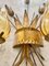 Spanish Wall Lighting with Metal with Gold Finish, 1950s, Set of 2, Image 3