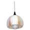 Globo terráqueo con cristal de Murano bicolor de Mazzega, Italia, años 70, Imagen 1