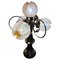 Lampe de Bureau Space Age en Verre Murano 4 Globes de Mazzega, Italie, 1960s 1