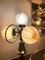 Lampe de Bureau Space Age en Verre Murano 4 Globes de Mazzega, Italie, 1960s 4
