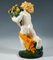 Summer Putto with Cornucopia in Ceramic attributed to Michael Powolny, Vienna, 1890s 3