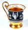 Vaso de colección imperial vienés de porcelana Swans en Grisaille, 1813. Juego de 2, Imagen 7