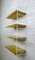 Unità di mensole da parete piccola in frassino di Nisse Strinning per String Design AB, anni '60, Immagine 6