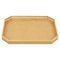 Plateau de Service Mid-Century en Osier et Laiton par Christian Dior, 1970s 1