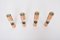 Mid-Century Fuga Metal Wall Lights by Maija Liisa Komulainen for Raak, 1964, Set of 4 6