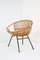 Neerkant Rattan Stuhl von Rohé Noordwolde, 1960er 3