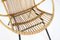 Neerkant Rattan Stuhl von Rohé Noordwolde, 1960er 10
